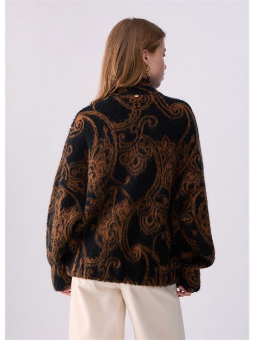 Bomber in maglia jacquard LIU JO | WF6380MA49S/L9210